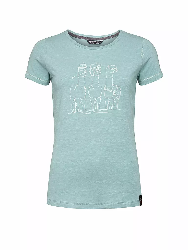 CHILLAZ | Damen Klettershirt Gandia Alpaca Gang | blau