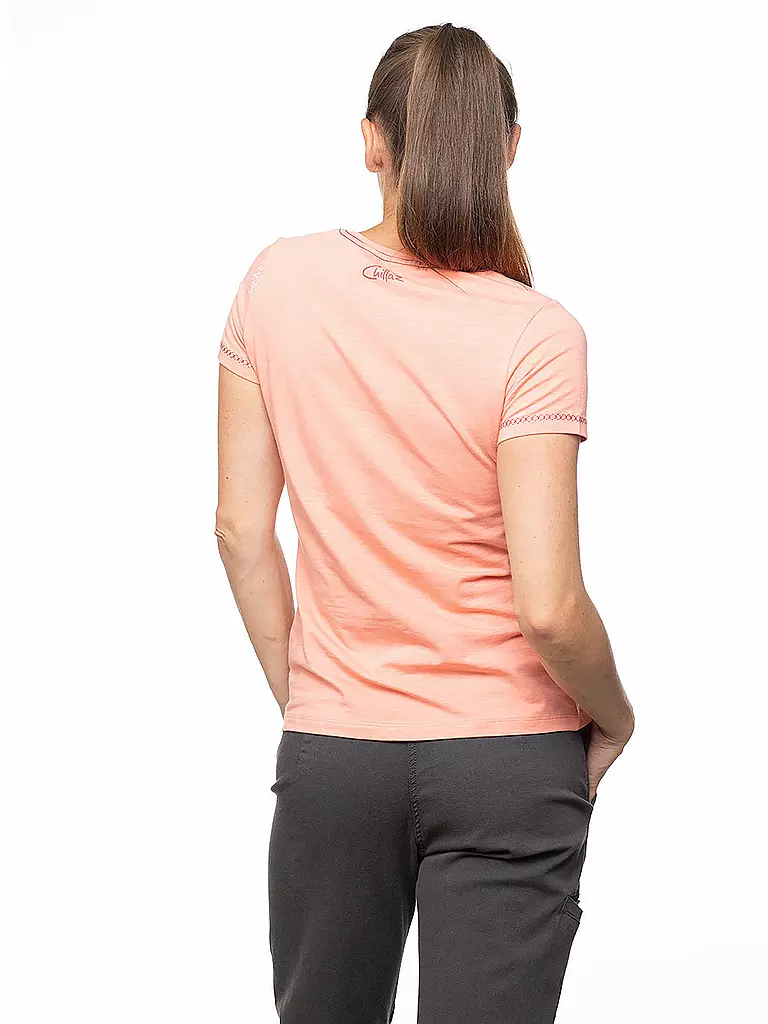 CHILLAZ | Damen Klettershirt Gandia Alpaca Gang | rosa