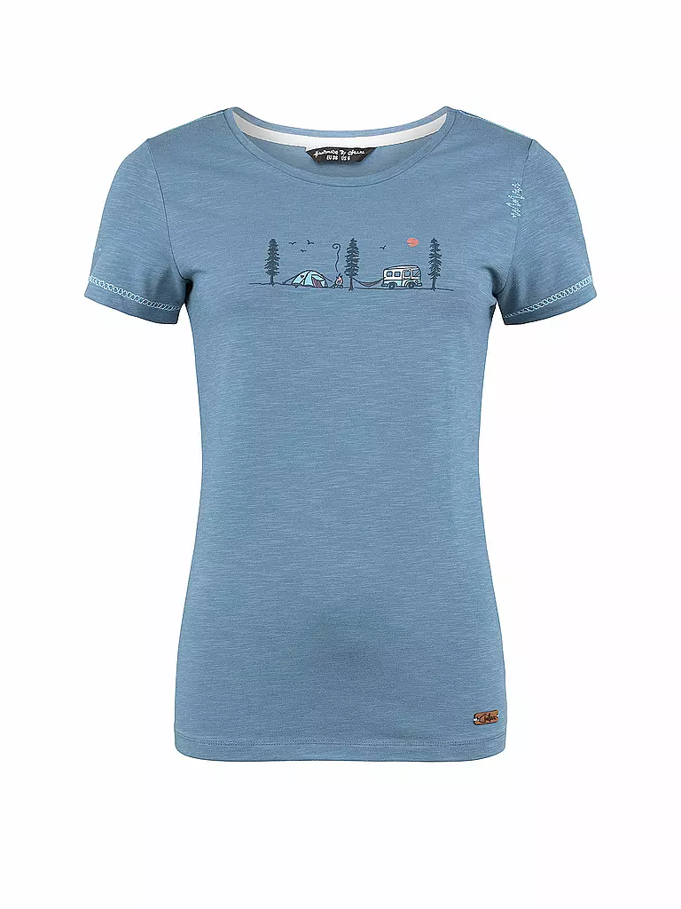 CHILLAZ | Damen Klettershirt Gandia Chill Outside | blau