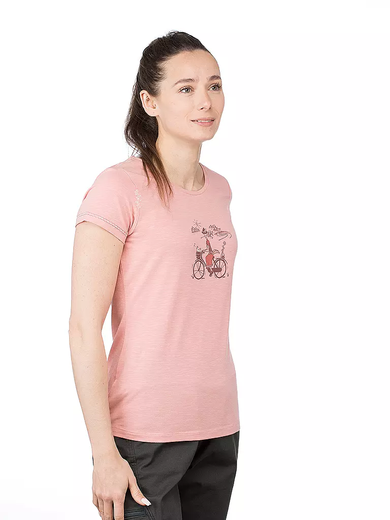 CHILLAZ | Damen Klettershirt Gandia Tyrolean Trip | rosa