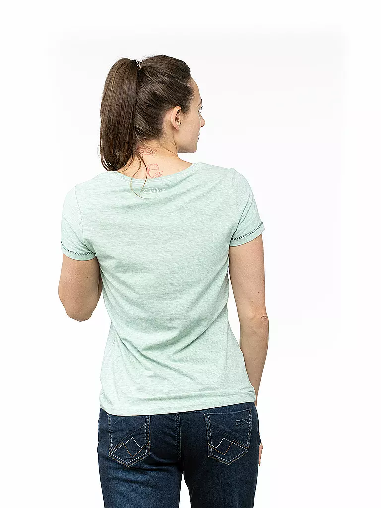 CHILLAZ | Damen Klettershirt Saile Happy Alpaca | mint