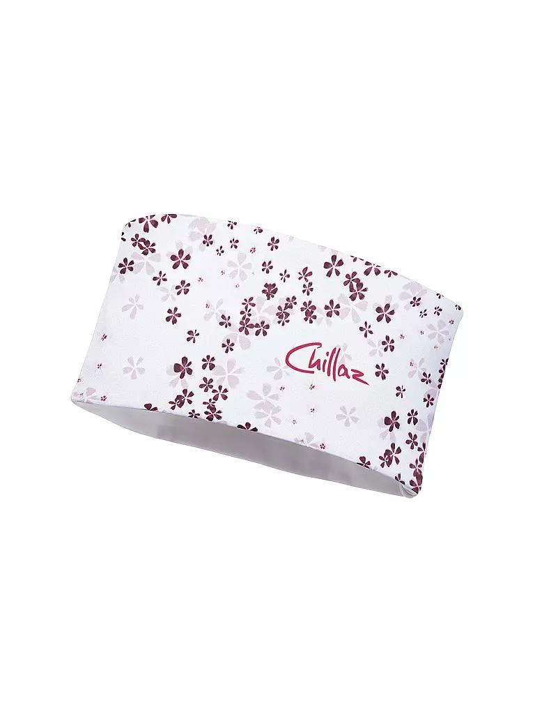 CHILLAZ | Damen Stirnband Flower | weiss