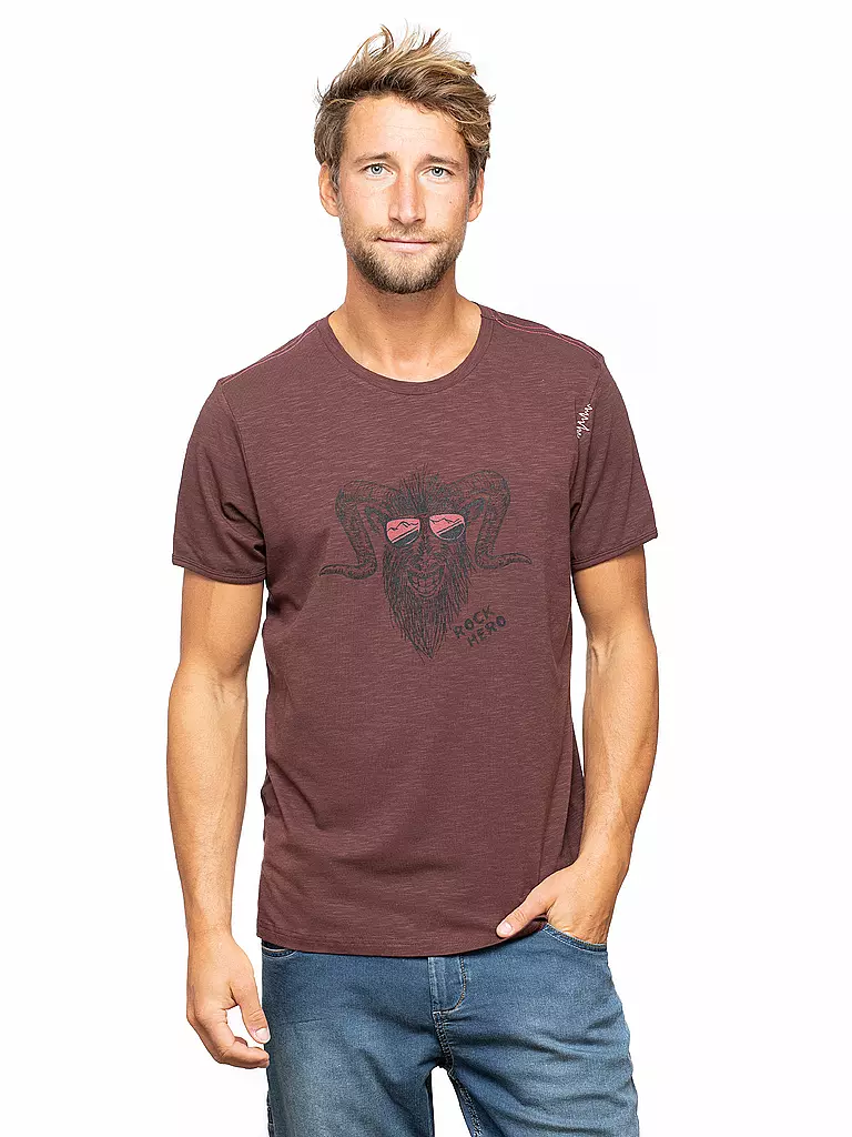 CHILLAZ | Herren Klettershirt Rock Hero | rot