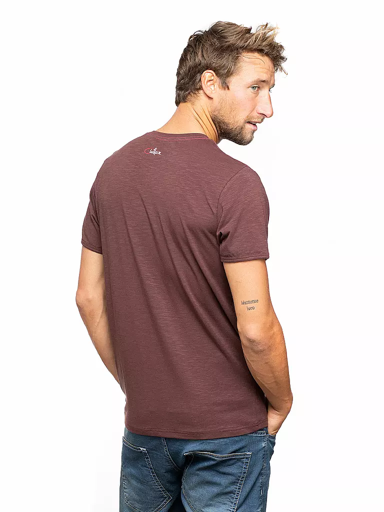 CHILLAZ | Herren Klettershirt Rock Hero | rot