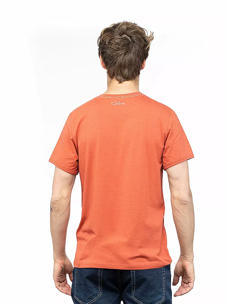 CHILLAZ | Herren Klettershirt Solstein Friend | orange