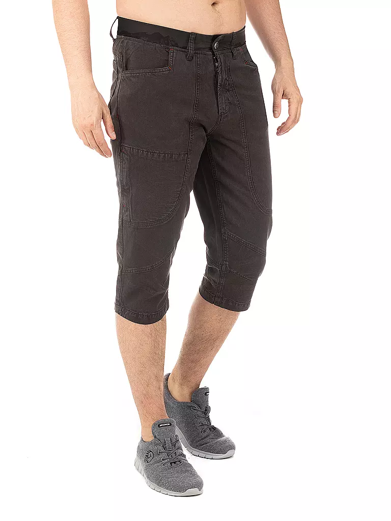 CHILLAZ | Herren Klettershort Wilder Kaiser 3/4 | schwarz