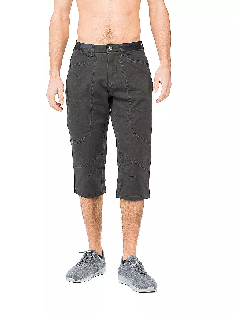 CHILLAZ | Herren Klettershort Wilder Kaiser 3/4 | schwarz