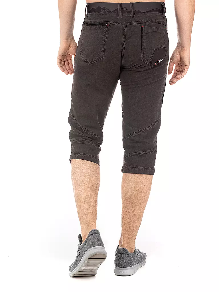 CHILLAZ | Herren Klettershort Wilder Kaiser 3/4 | schwarz