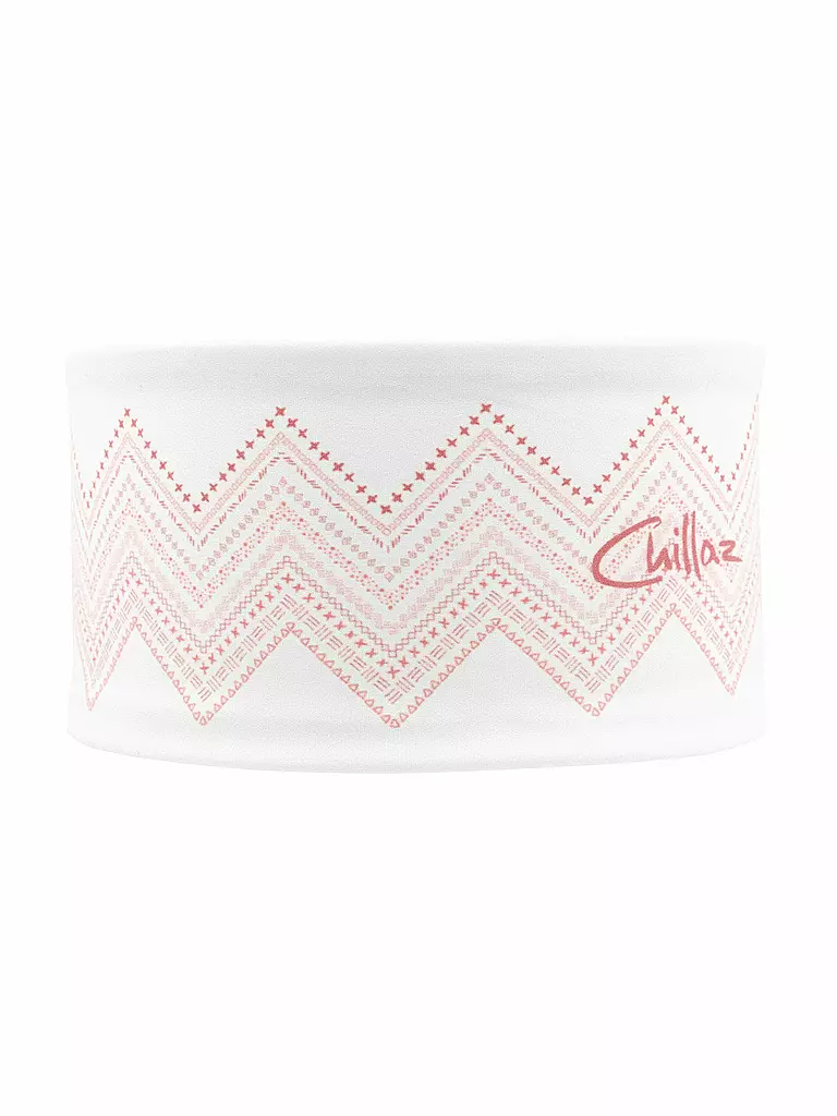 CHILLAZ | Stirnband Ornament Zig Zag | creme