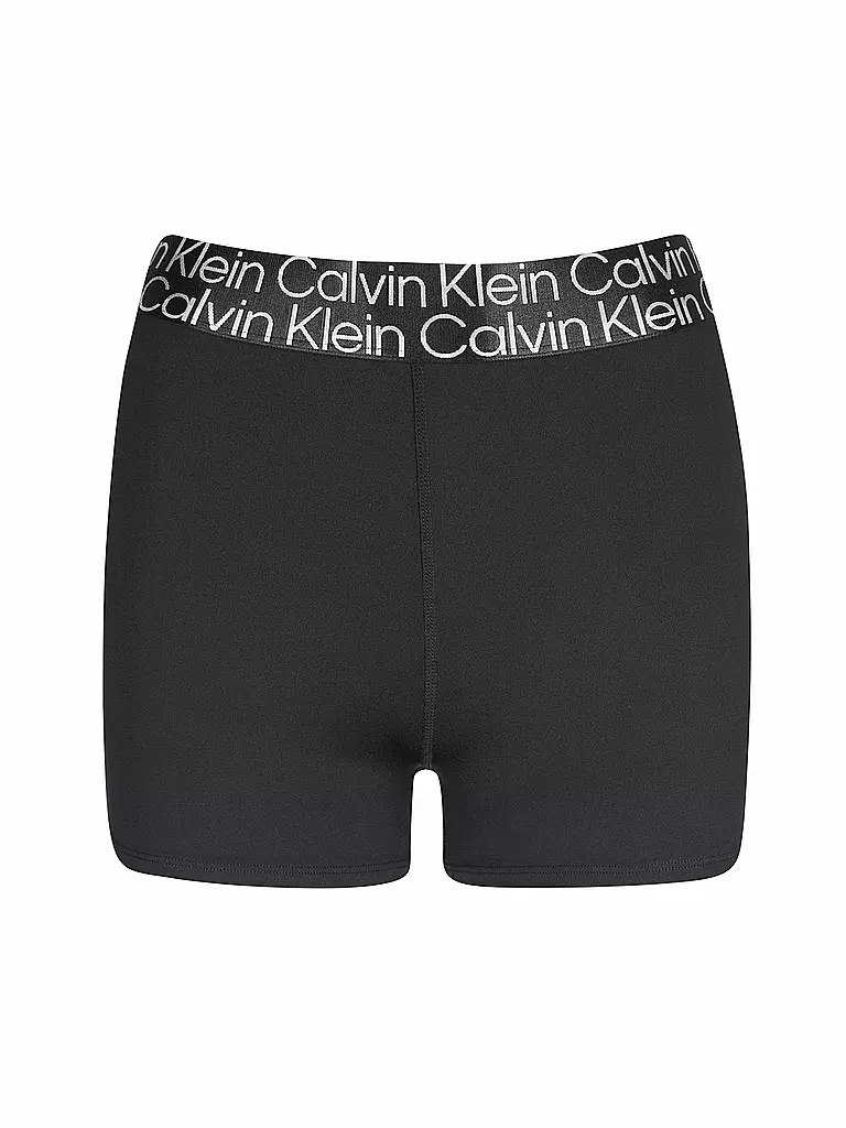 CK PERFORMANCE | Damen Fitnessshort Logobund | schwarz