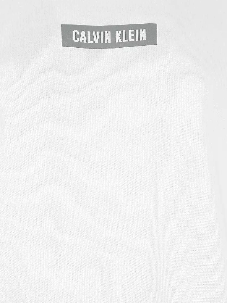 CK PERFORMANCE | Damen Fitnesssweater Logo | weiß
