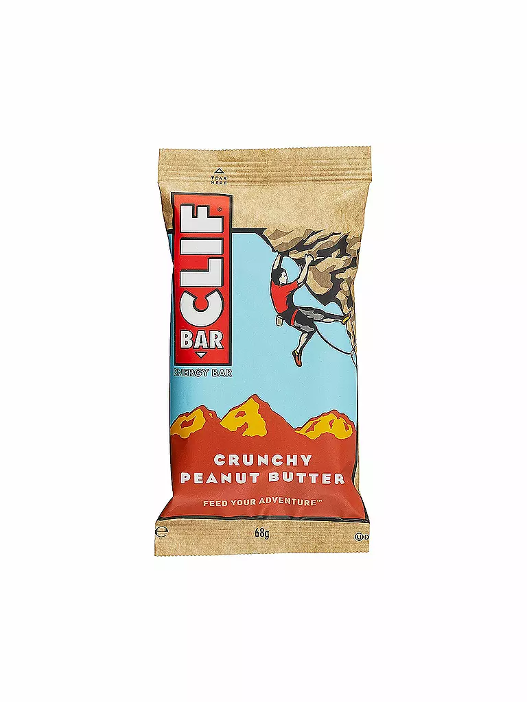 CLIF BAR | Energieriegel Crunchy Peanut Butter | braun