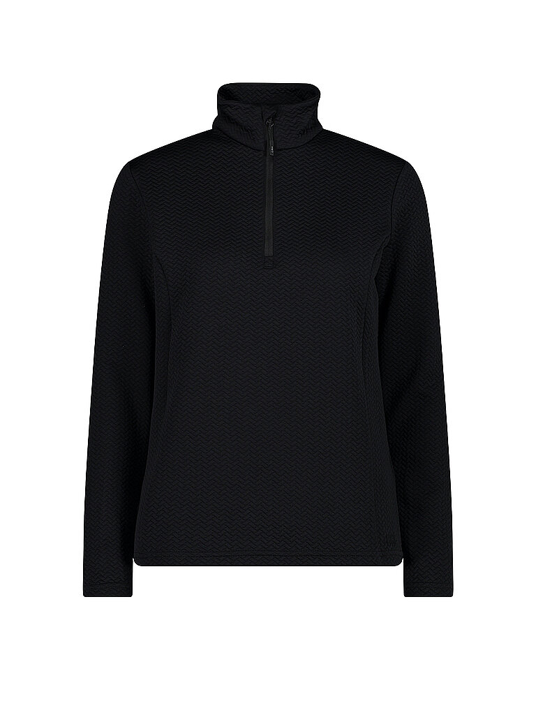 Cmp Unterzieh Zipshirt Schwarz | Damen Größe 42
