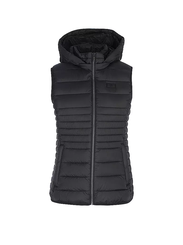 CMP | Damen Weste Snaps Hoodie | schwarz