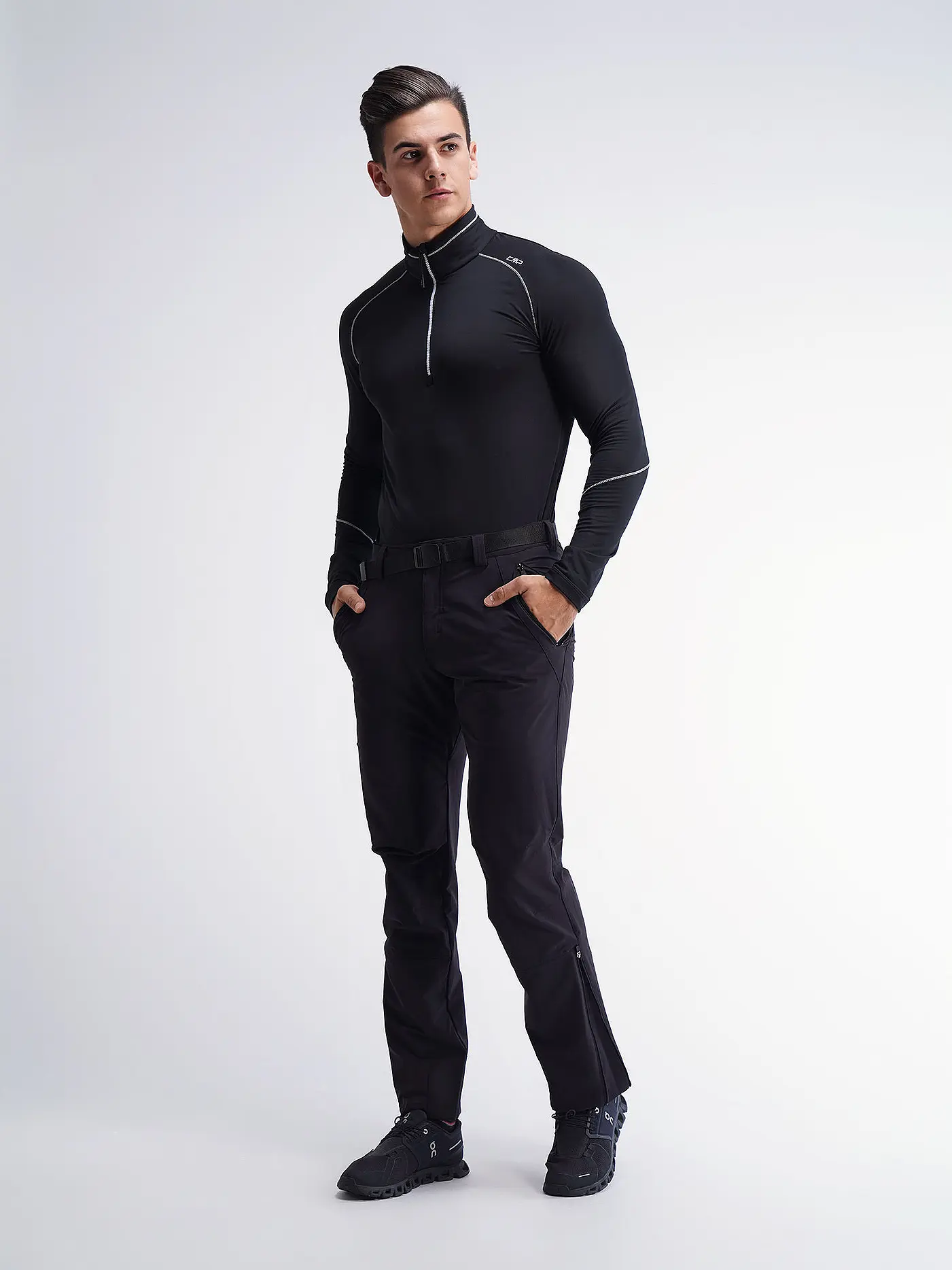 CMP | Herren Ski Unterzieher Sweat  | schwarz
