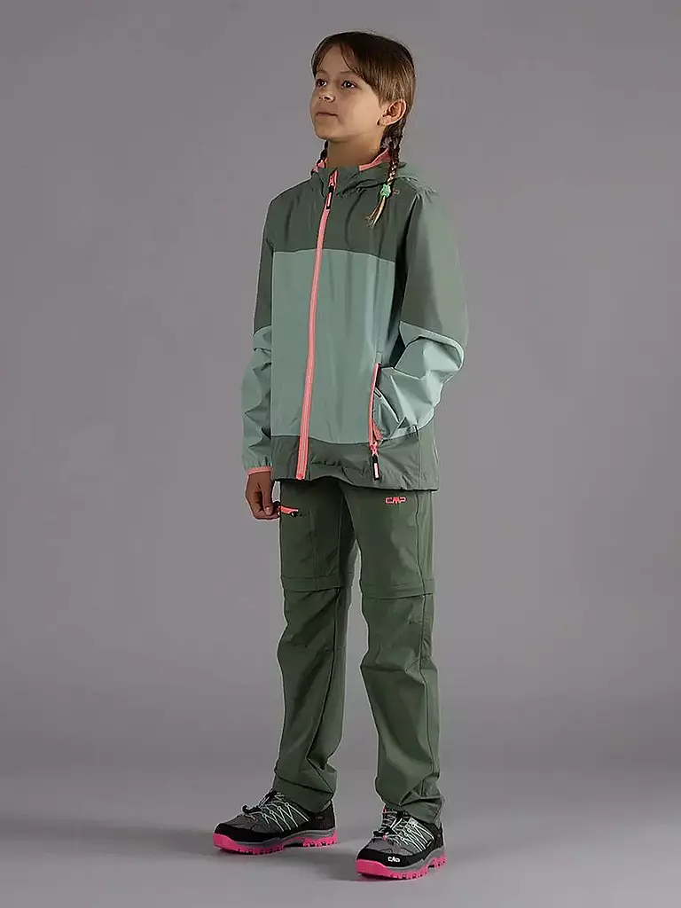 CMP | Kinder Wanderjacke Full Taped Hoodie | petrol