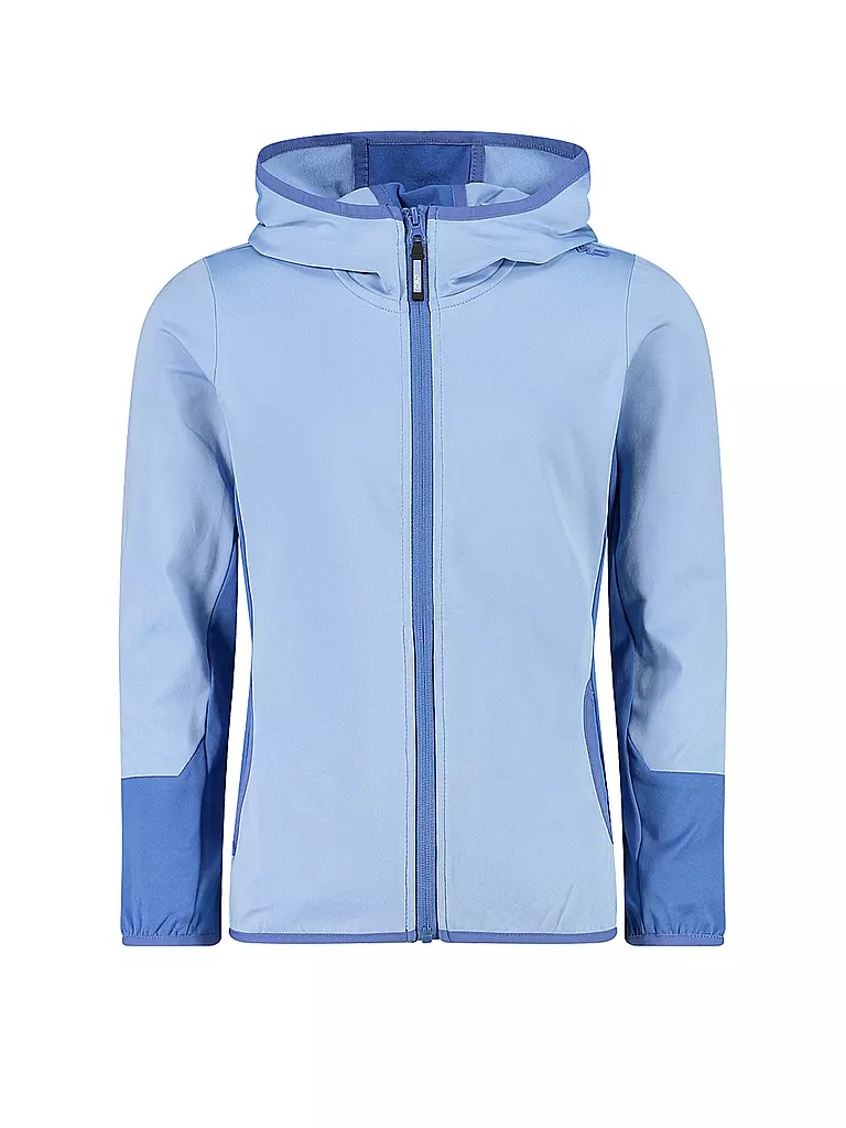 CMP | Mädchen Fleecejacke Stretch Hoodie | hellblau