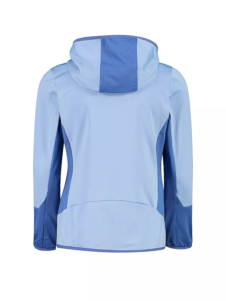 CMP | Mädchen Fleecejacke Stretch Hoodie | hellblau