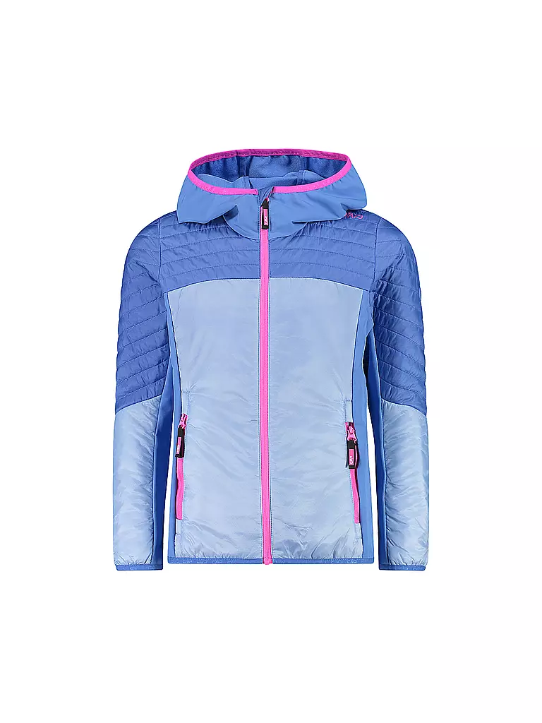 CMP | Mädchen Hybridjacke Extralight Hoodie | hellblau