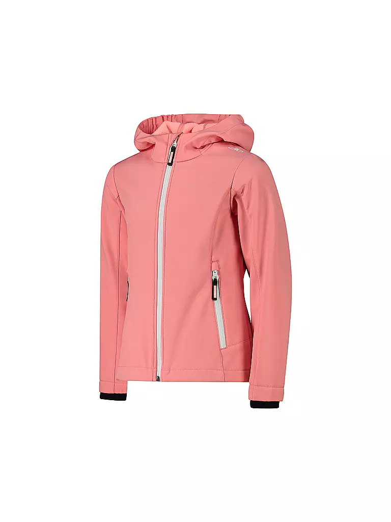 CMP | Mädchen Softshelljacke Girl Fix Hood | rosa