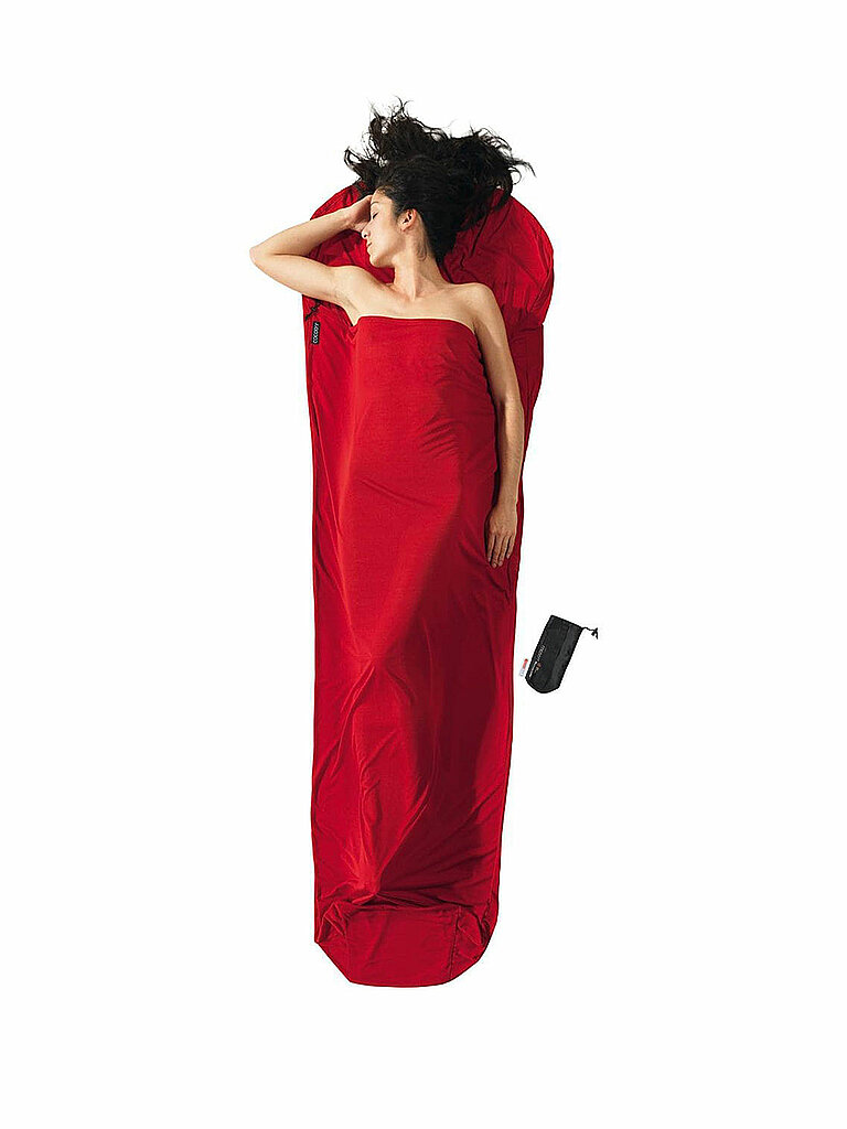 Cocoon COCOON Innenschlafsack Mummyliner Radiator Thermolite 16x10cm 370g rot, rot
