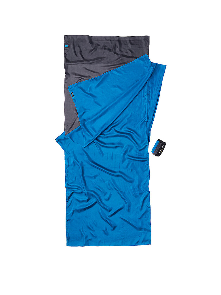 Cocoon COCOON Reiseschlafsack Travelsheet Silk Insect 14,5x6,5cm 160g grau, grau