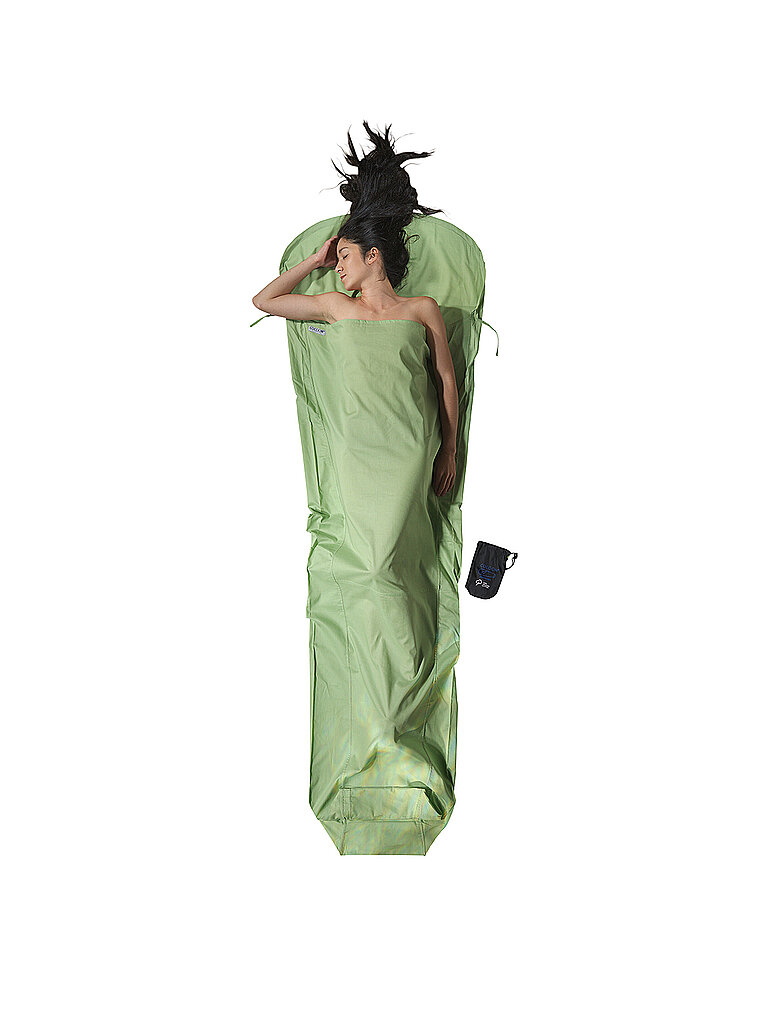 Cocoon COCOON Schlafsack MummyLiner Organic Cotton grün, grün