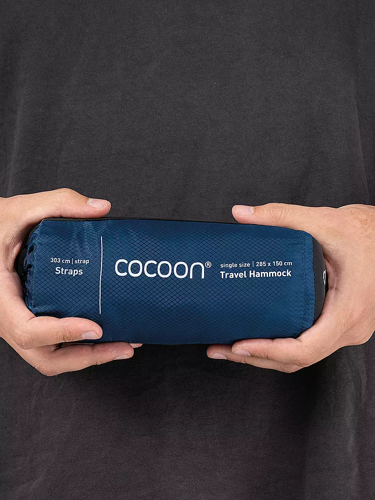 COCOON | Hängematte Travel Hammock Single | blau