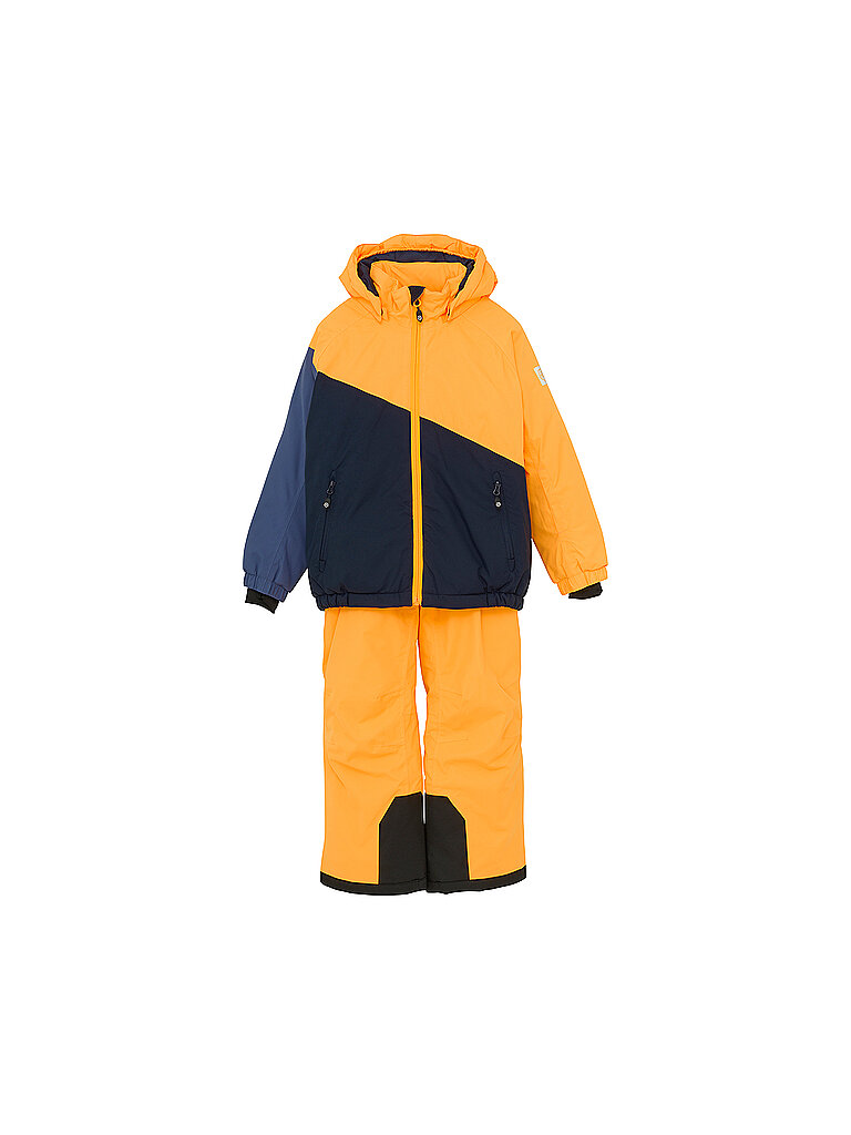 color kids COLOR KIDS Kinder Skianzug Set Colorblock orange | 104, orange