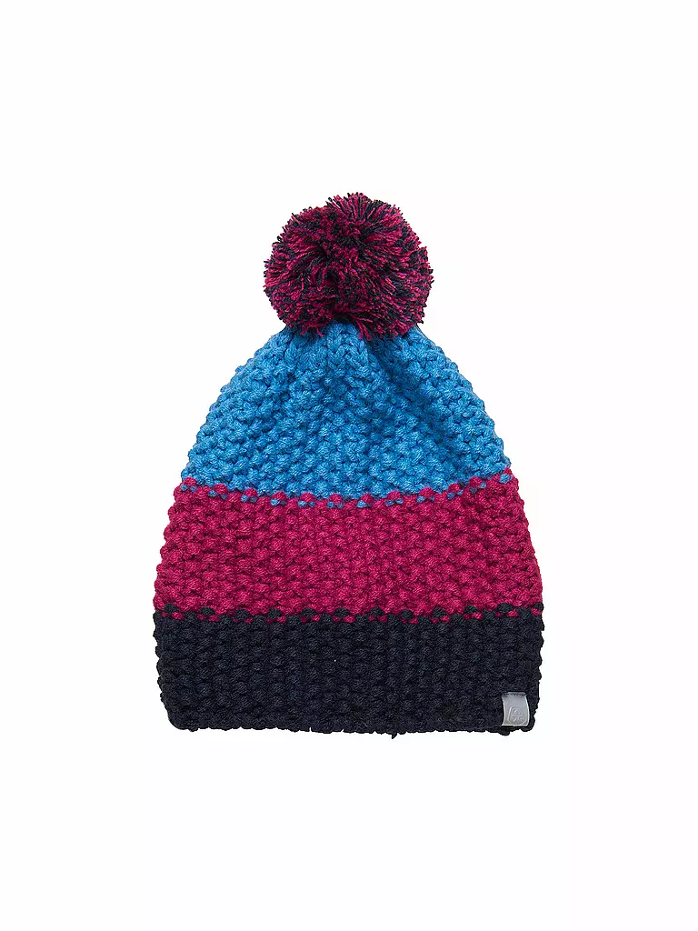 COLOR KIDS Kinder Mütze Colorblock pink