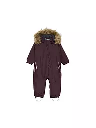 COLOR KIDS | Kinder Skioverall Fake Fur | braun