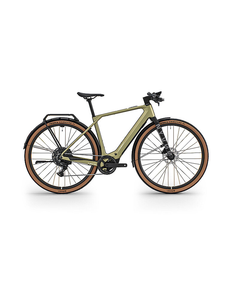 CONWAY E-Gravelbike Nyvon 8.0 CF Diamant braun | L