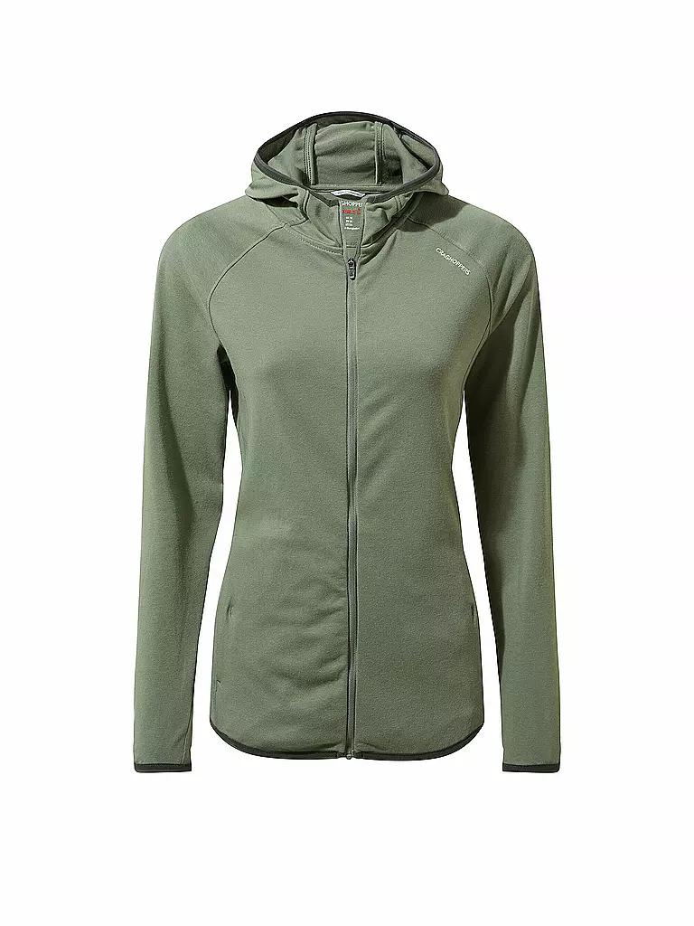 CRAGHOPPERS | Damen Kapuzenjacke NosiLife Nilo | olive