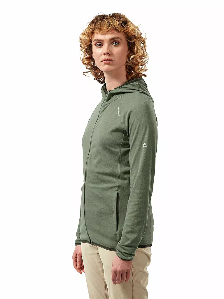 CRAGHOPPERS | Damen Kapuzenjacke NosiLife Nilo | olive