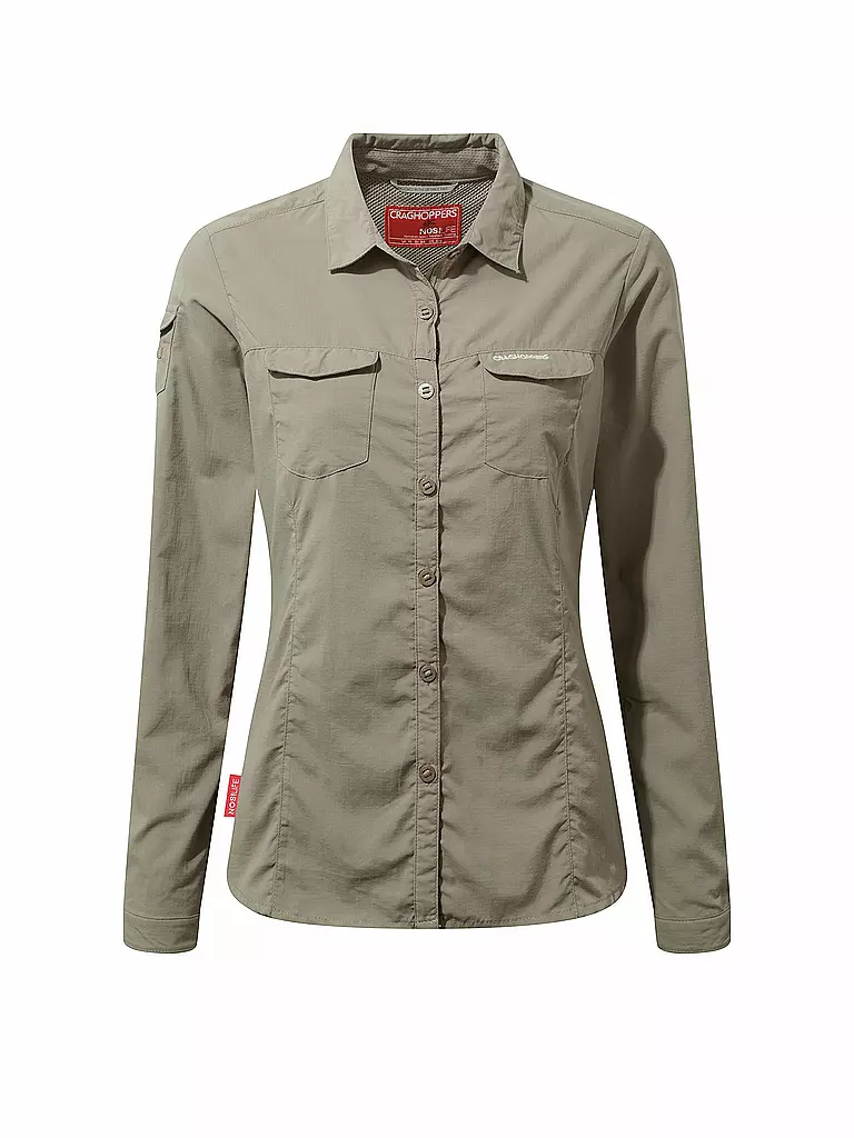 CRAGHOPPERS | Damen Outdoorbluse Nosilife Adventure | beige