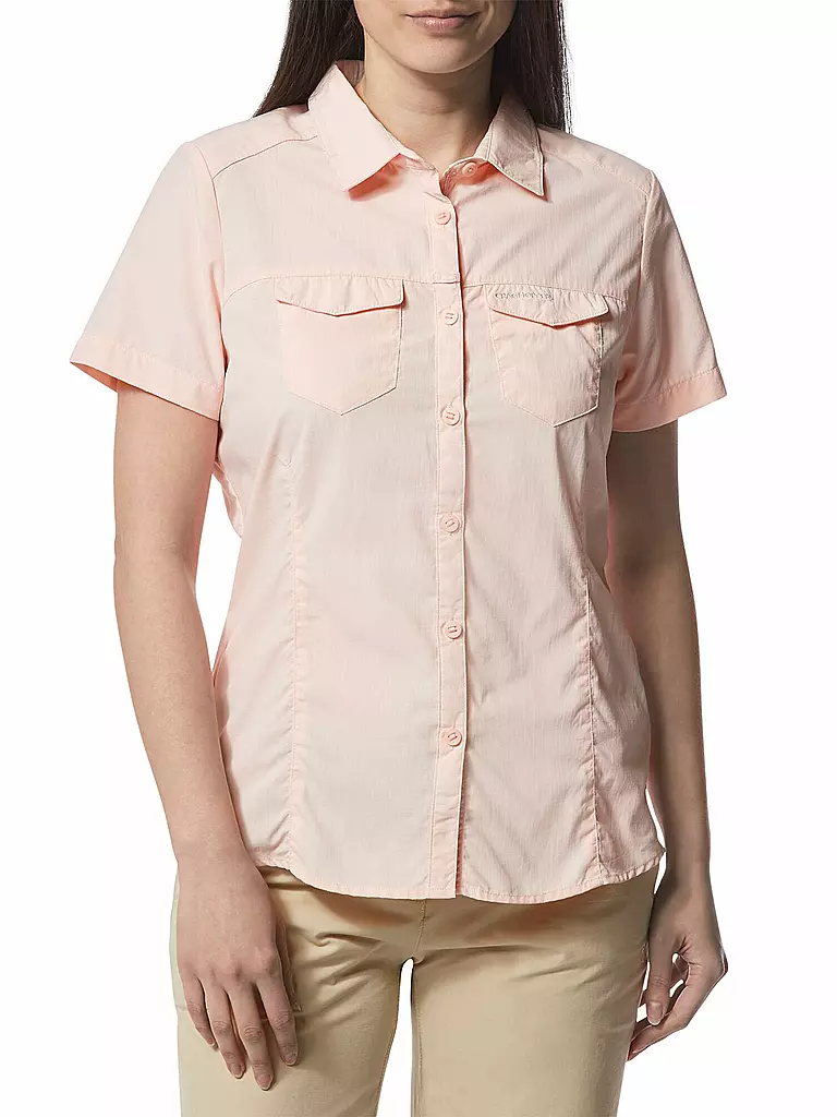 CRAGHOPPERS | Damen Outdoorbluse Nosilife Adventure | rosa