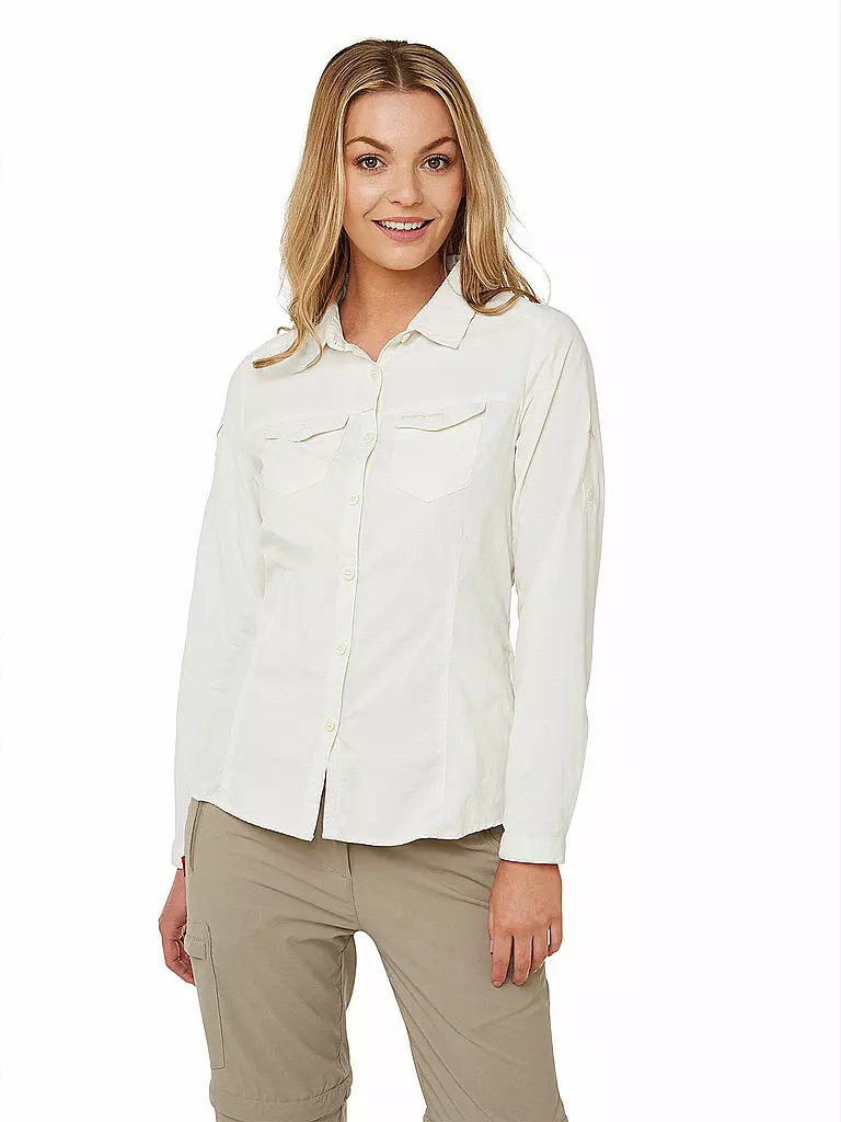 CRAGHOPPERS | Damen Outdoorbluse Nosilife Adventure | weiss