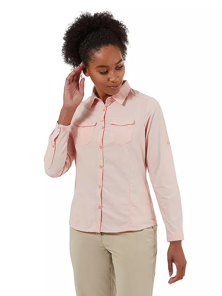 CRAGHOPPERS | Damen Outdoorbluse Nosilife Adventure | pink