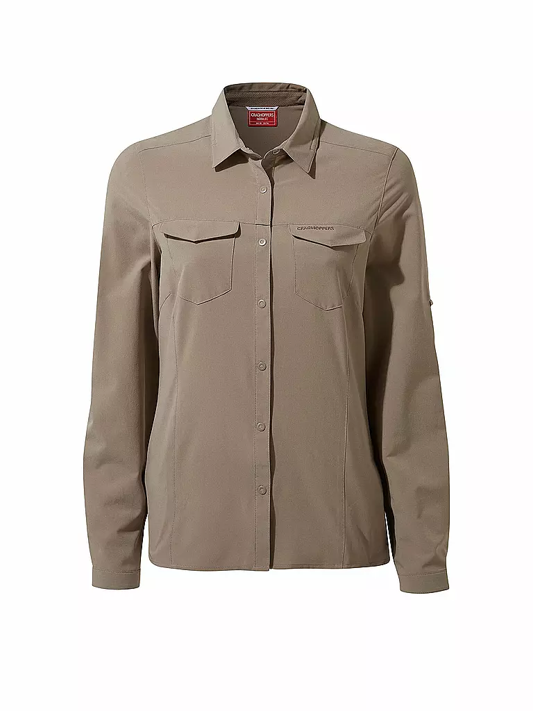 CRAGHOPPERS | Damen Outdoorbluse NosiLife Pro III | beige