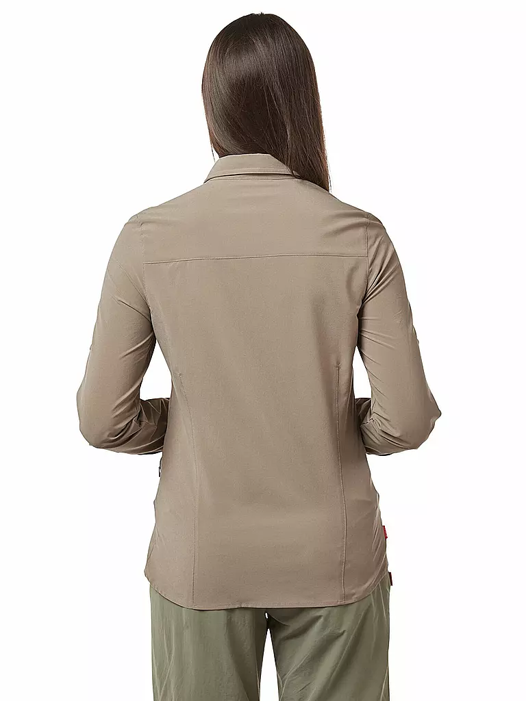 CRAGHOPPERS | Damen Outdoorbluse NosiLife Pro III | beige