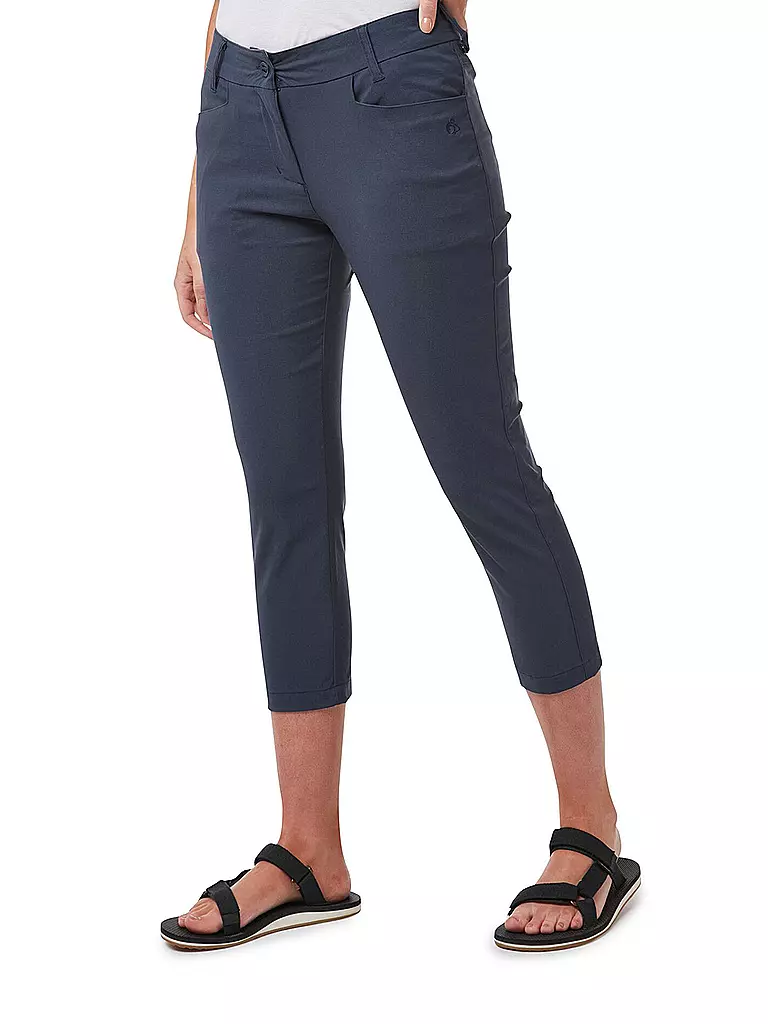 CRAGHOPPERS | Damen Wanderhose 7/8 NosiLife Clara | blau