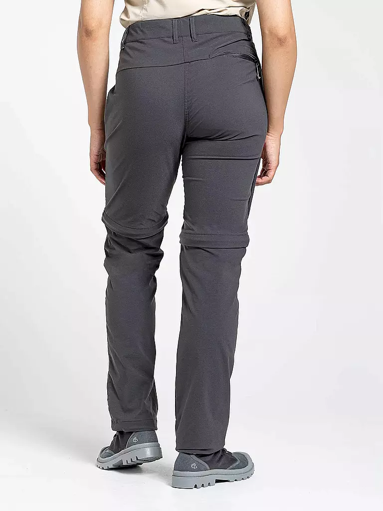 CRAGHOPPERS | Damen Wanderhose NosiLife Pro II Convertible ZippOff | grau