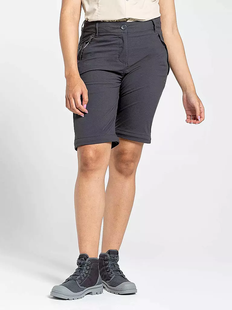 CRAGHOPPERS | Damen Wanderhose NosiLife Pro II Convertible ZippOff | grau