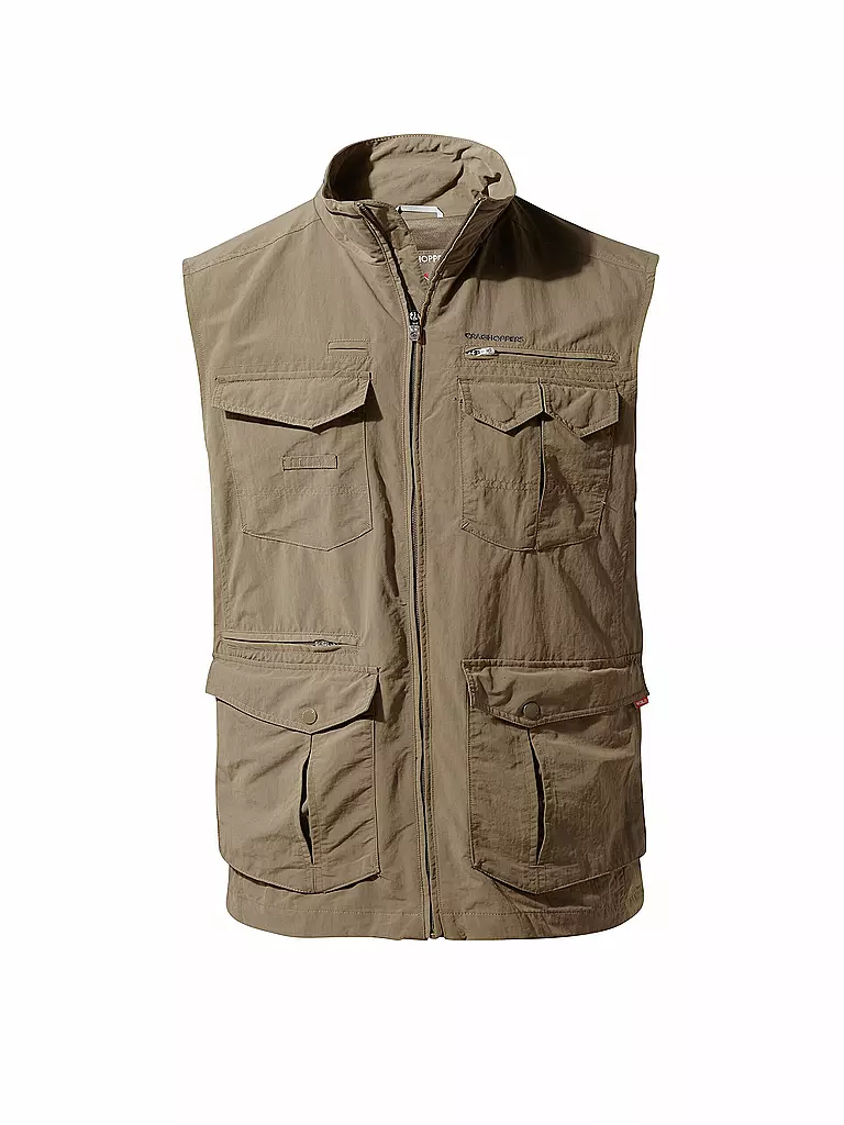 Gilet Craghoppers Nosilife Insectifuge Beige Taille S