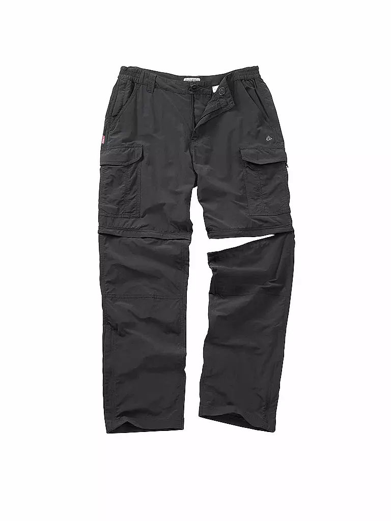 CRAGHOPPERS | Herren Zip-Off Hose Nosilife | schwarz