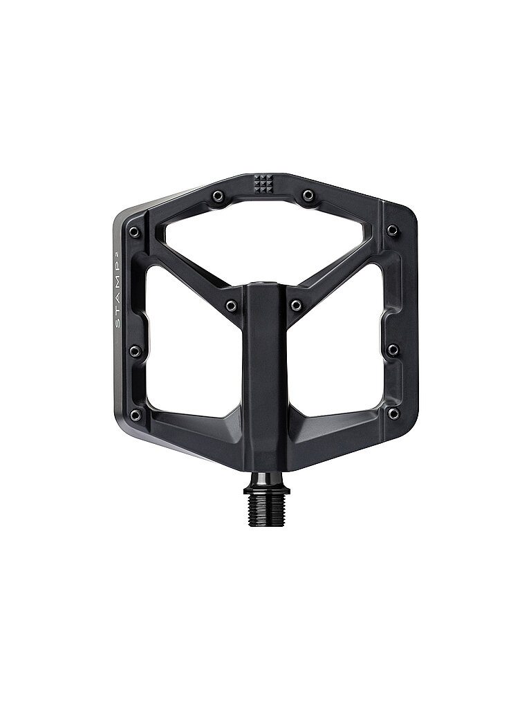 CRANKBROTHERS CRANKBROTHERS Flat-Pedal Stamp 2 schwarz | L, schwarz
