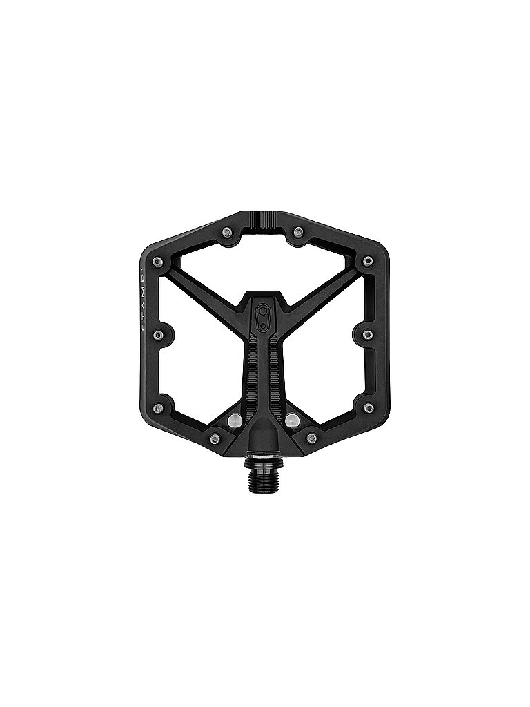 CRANKBROTHERS CRANKBROTHERS Flat-Pedal Stamp 1 Gen 2 schwarz, schwarz
