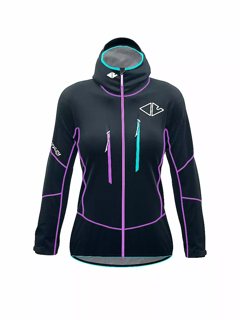 CRAZY | Damen Tourenjacke Boosted Proof 3L | türkis