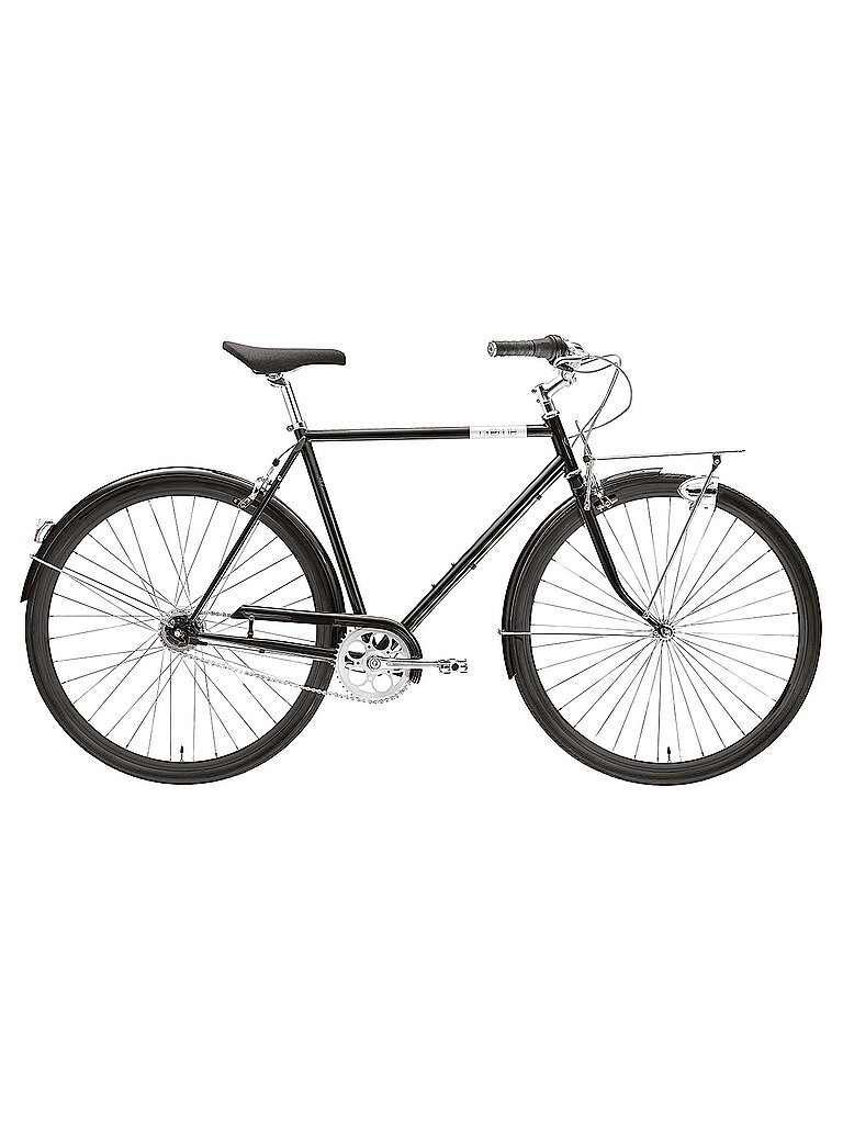 CREME CREME Herren Urbanbike Caferacer Man Solo schwarz | 49 1/2, schwarz