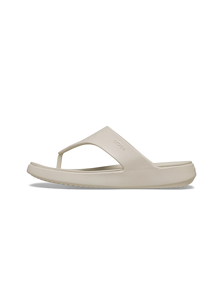 Crocs CROCS Damen Zehentrenner Getaway Trinagle Flip beige | 38-39, beige